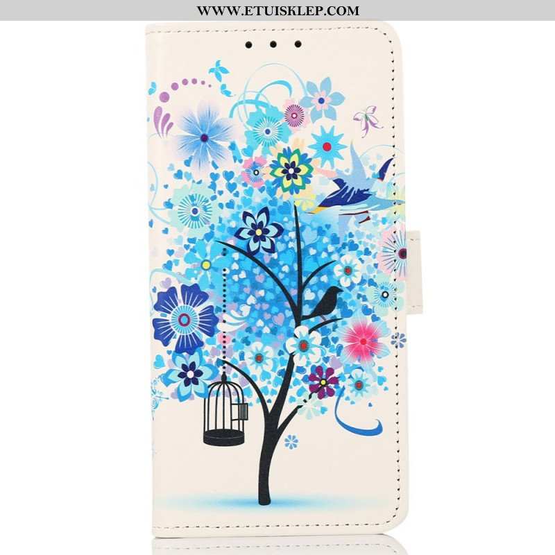 Etui Folio do Honor 50 Pro Pro Flower Tree